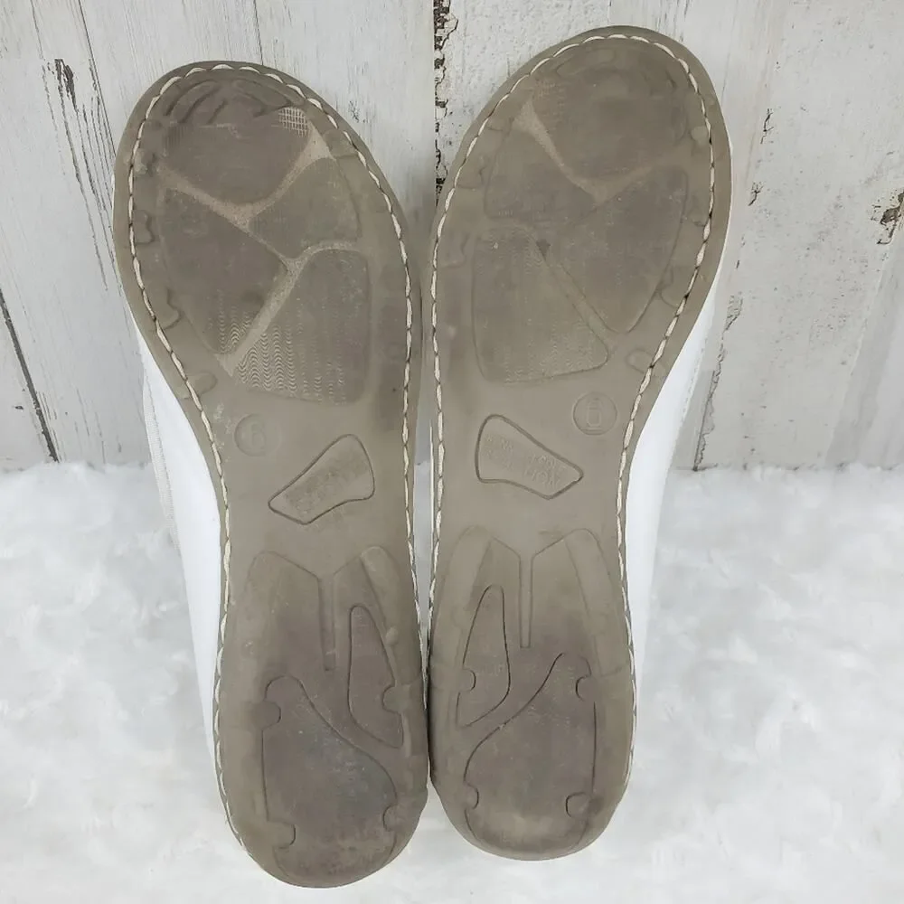 Kenneth Cole Reaction Flats White Size 6